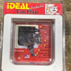 Ideal lockable cat flap